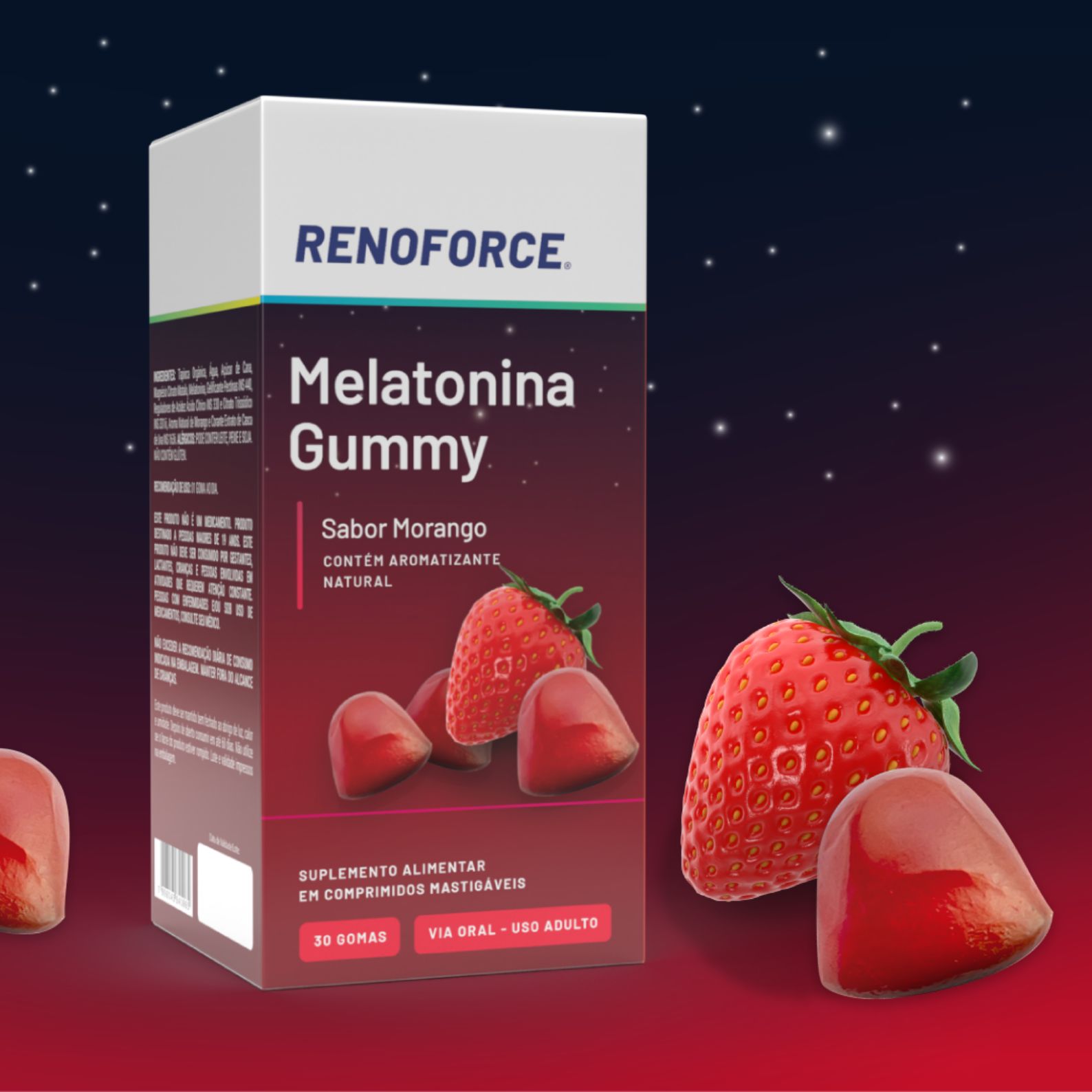 Renoforce Melatonina Gummy